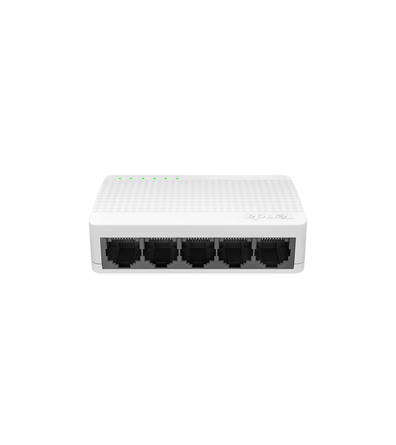 Switch Ethernet 5 Ports Gigabit Tenda SG105 - Plug & Play, LED Indicators,  Mini Size(Reconditionné)