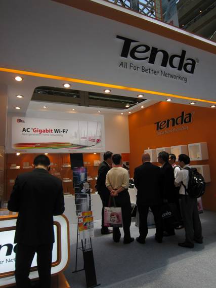 Tenda Shows Off 802.11ac Wireless Technology