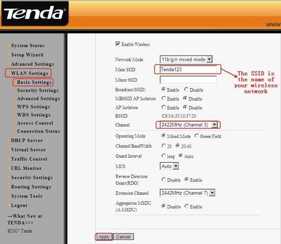 erindringsmønter oprejst Avl How to set a name or password for wireless network on my wireless router(R)-Tenda-All For Better NetWorking erindringsmønter oprejst Avl How to set a name or password for wireless network on my wireless router(R)-Tenda-All For Better NetWorking
