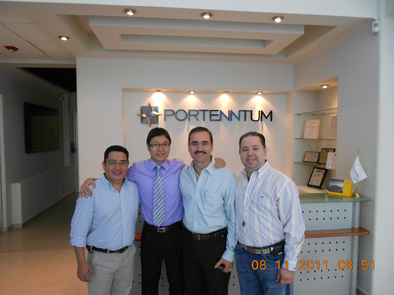 TENDA signed distribution agreement with Jorge, owner of Portenntum in Monterrey Mexico on 12th, August. 